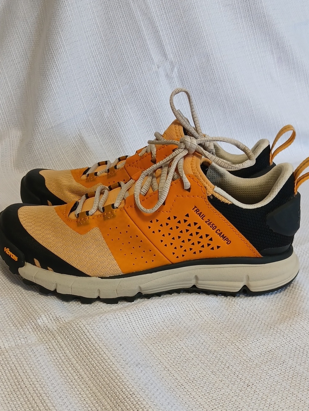 Danner Vibram Trail 2650 Campo Men's Orange and Black Athletic Trail Shoes